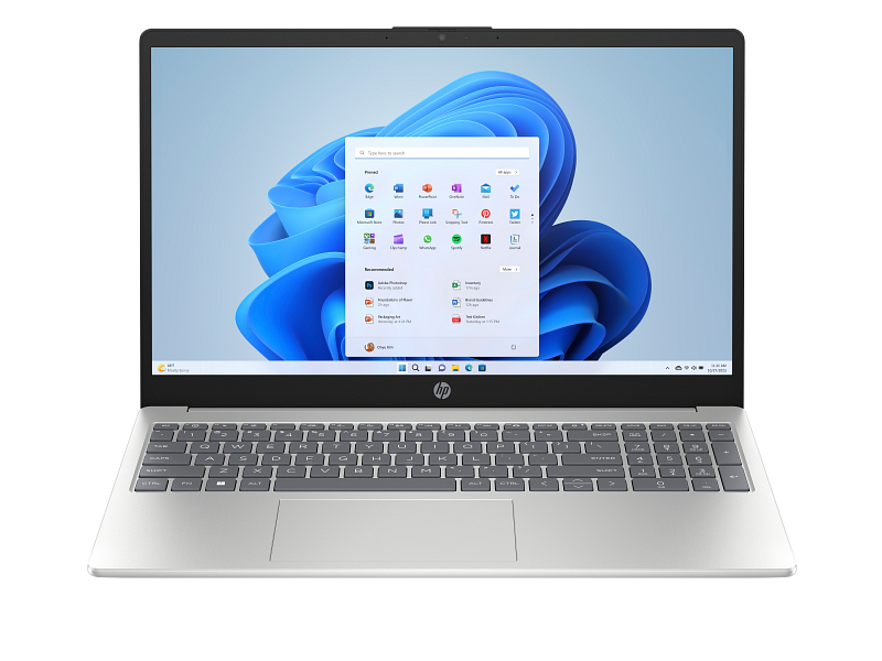 Laptop front